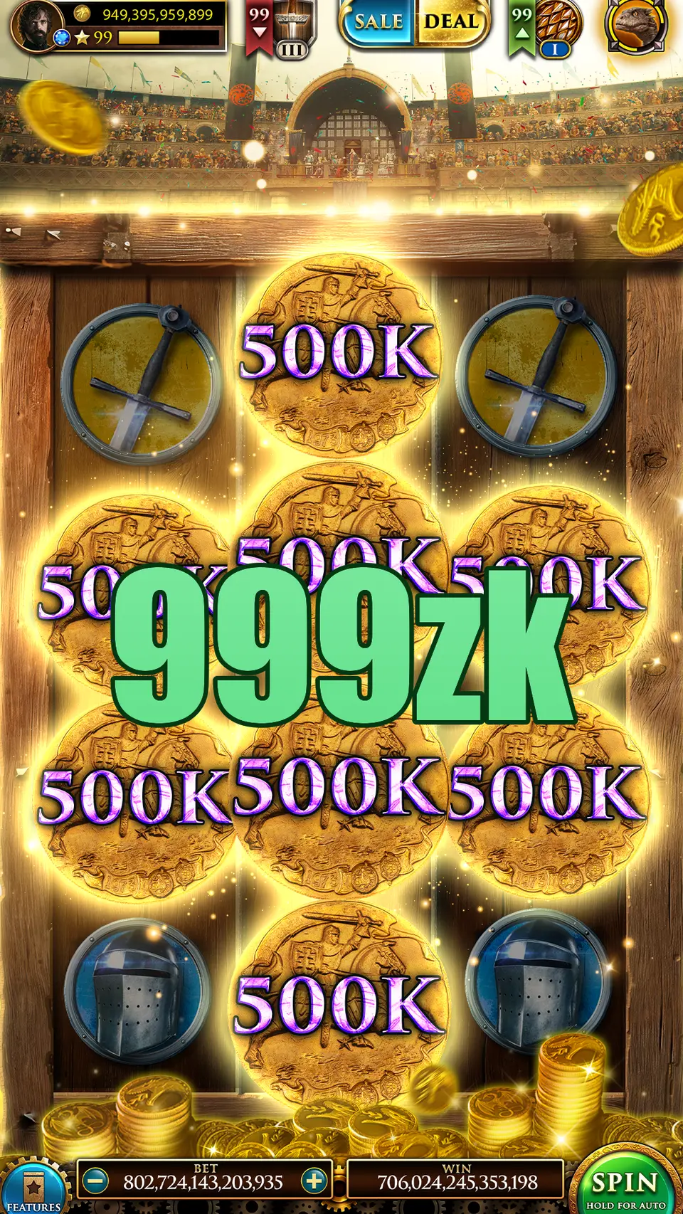 999zk Tangkapan Layar Resmi APK